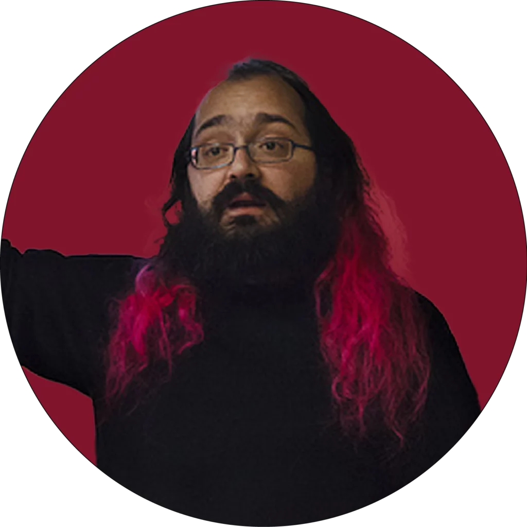 Retrato de Ángel Pablo Hinojosa Gutiérrez, autor del libro Aprende Git.